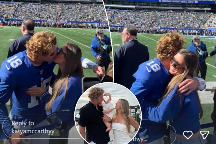 jj.-mccarthy-had-touching-sideline-moment-with-wife-before-giants-breakout