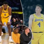 bronny-james,-dalton-knecht-excused-from-lakers’-practice-as-cut-rumors-swirl