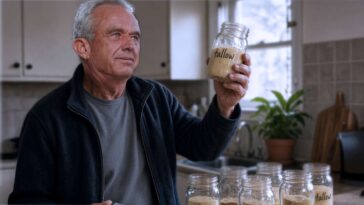 rfk-jr.-prepares-to-delight-trick-or-treaters-with-mason-jars-of-beef-tallow