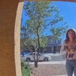 watch:-democratic-campaign-volunteer-appears-to-swipe-package-while-knocking-on-doors