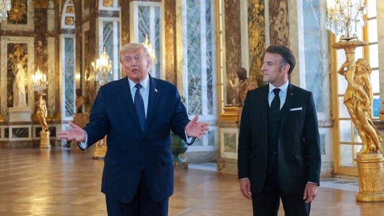 beleaguered-macron-cites-us-iran-war-as-factor-in-protests-amid-trump,-vance-criticism