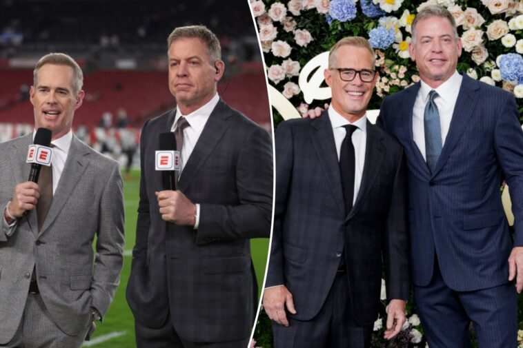 no-lingering-‘mnf’-drama-for-joe-buck,-troy-aikman-after-heated-contract-argument