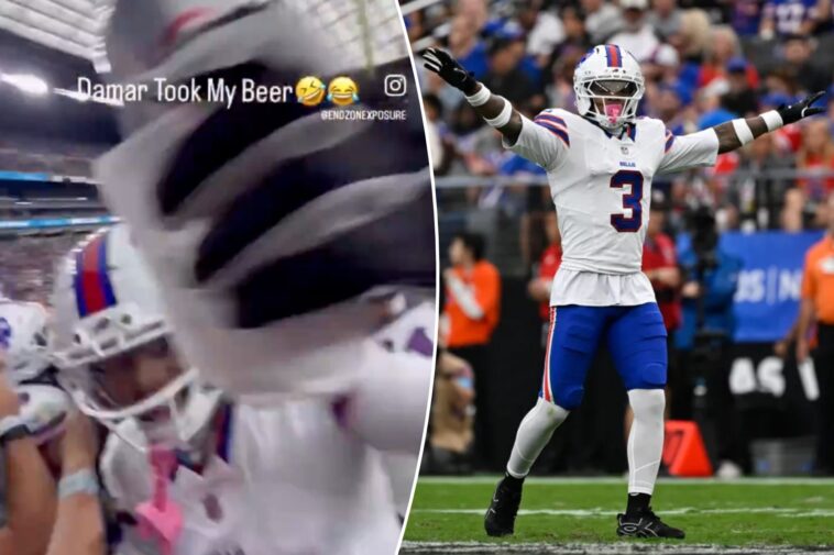 video-surfaces-of-bills-star-taking-a-beer-from-raiders-fan-in-wild-celebration