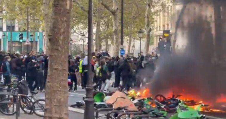france’s-far-left-and-islamic-groups-support-the-protest-movement