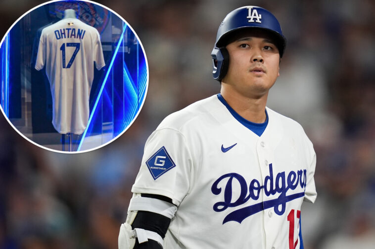 shohei-ohtani-game-worn-jersey-breaks-aaron-judge-record,-sells-for-millions-despite-playoff-flameout
