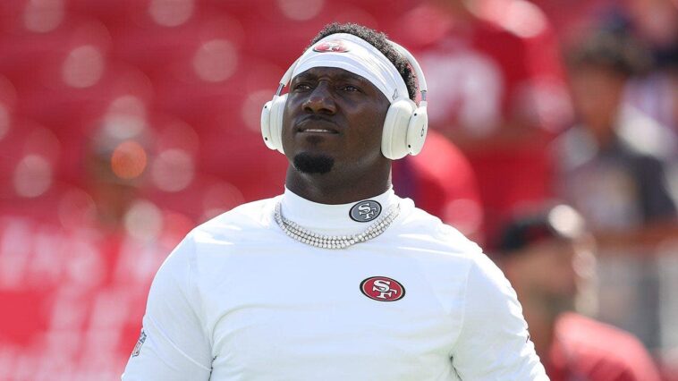 deebo-samuel-missed-a-game-but-managed-to-play-through-his-injury-as-a-wingman-on-an-e-dating-tiktok-stream