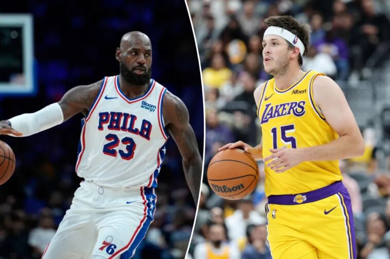 austin-reaves-plans-to-text-lebron-james-before-his-76ers-debut