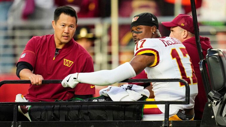 commanders-star-wide-receiver-terry-mclaurin-out-for-season-with-patellar-tendon-injury,-coach-says