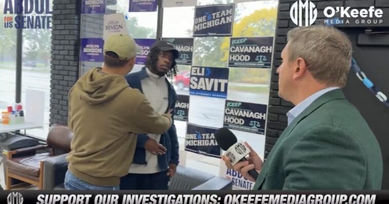 “i-don’t-give-a-f*ck-who-you-are!”-el-sayed-staffer-tries-to-assault-james-o’keefe-and-has-to-be-restrained-in-wild-confrontation-(video)