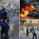 violent-protesters-clash-with-albanian-police-for-8th-straight-day-as-riots-engulf-france,-europe