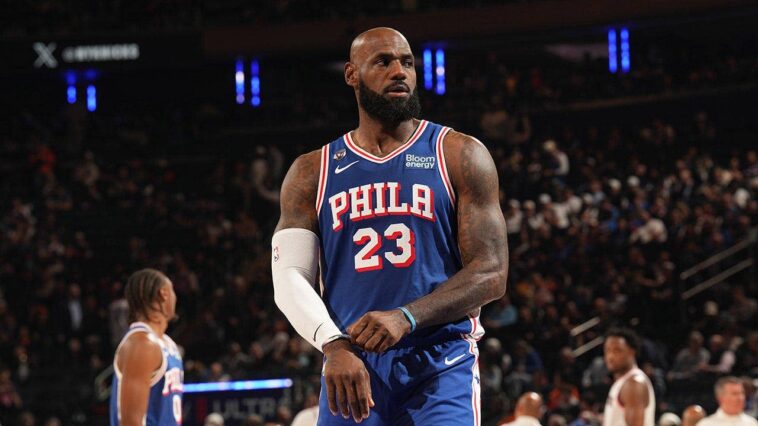 lebron-james-curses-out-knicks-fan-in-heated-exchange:-‘i-don’t-know-what-the-f—-you-talking-about’