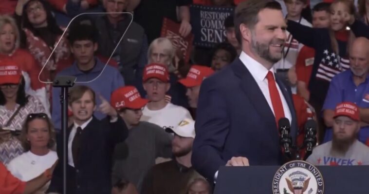 jd-vance-trolls-screaming-heckler-in-man-bun-during-cincinnati,-ohio-rally-–-“very-obvious-that-he-has-not-washed-his-hair-in-3-months”-(video)