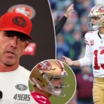 kyle-shanahan-reveals-why-brock-purdy-yelled-at-him-during-49ers-game