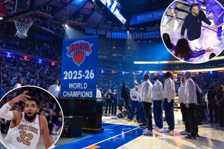 what-i-saw-at-knicks-banner-night:-ceremony-surprises,-lineup-wrinkles,-how-towns-gets-reffed