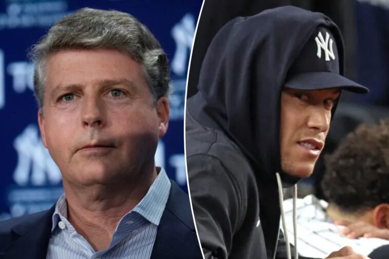hal-steinbrenner’s-says-he’s-ok-with-aaron-judge’s-call-for-yankees-to-go-‘all-in’-for-title