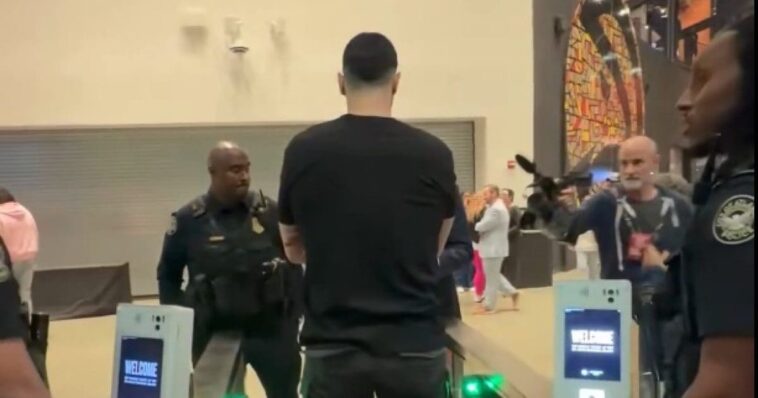 wnba-prevents-enes-kanter-freedom-from-sitting-in-the-seats-he-purchased-for-the-wnba-game-in-state-farm-arena-on-wednesday-night