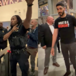 must-see:-ex-nba-star-enes-freedom-blocked-by-police-at-wnba-finals-game-for-wearing-“what-is-a-woman?”-shirt,-accused-of-“targeting-players”-on-social-media