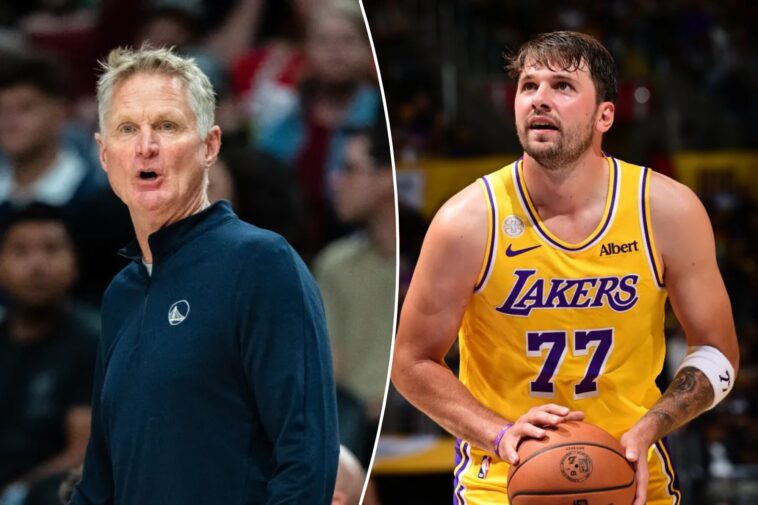 steve-kerr-caught-blasting-‘bulls–t’-lakers-favoritism-on-hot-mic-in-warriors-loss