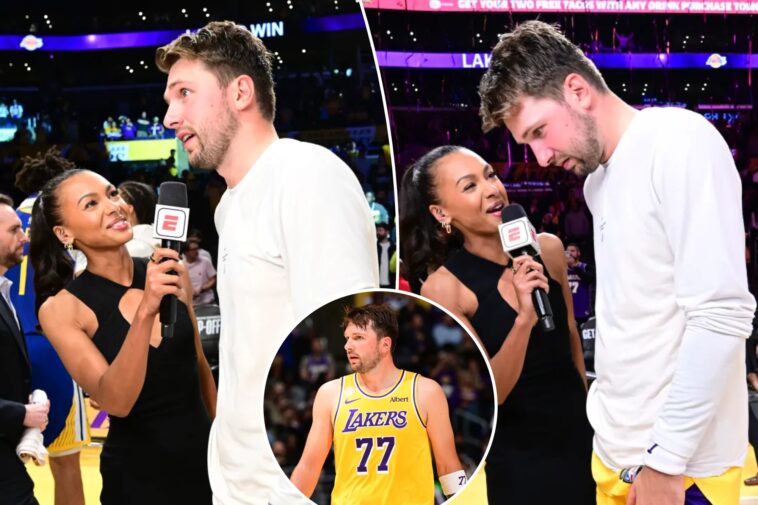 luka-doncic’s-interview-with-espn’s-malika-andrews-goes-viral-after-lakers-win