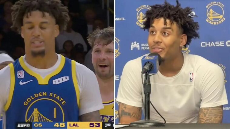 ‘lost-all-respect’:-warriors-rookie-doesn’t-hold-back-in-nba-debut-against-luka-doncic