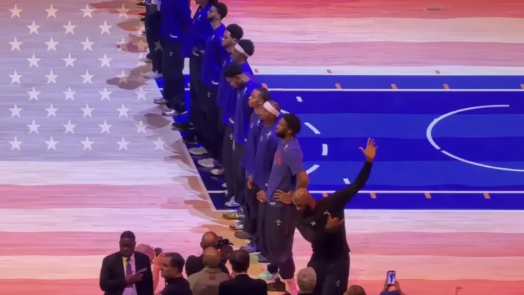 mid-anthem-golf-swing-begs-the-question:-o-say-can-you-see-lebron-james’-hypocrisy?