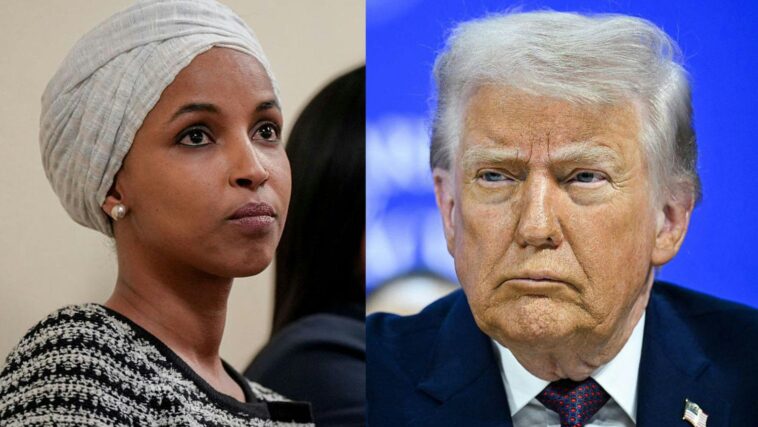 trump-mocks-ilhan-omar’s-answer-when-asked-if-she-married-her-brother