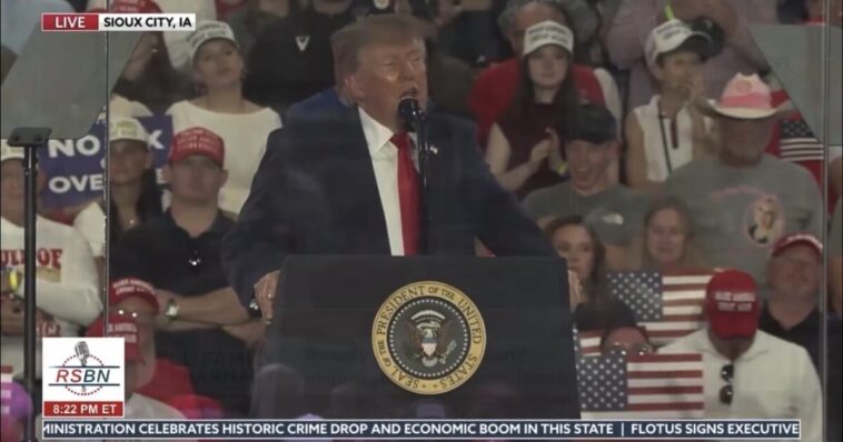 watch:-trump-savages-ilhan-nur-said-elmi-aka-ilhan-omar-for-using-fake-name-and-marrying-her-brother:-“i-assume-she-must-immediately-have-to-resign”-–-crowd-chants-“lock-her-up!”