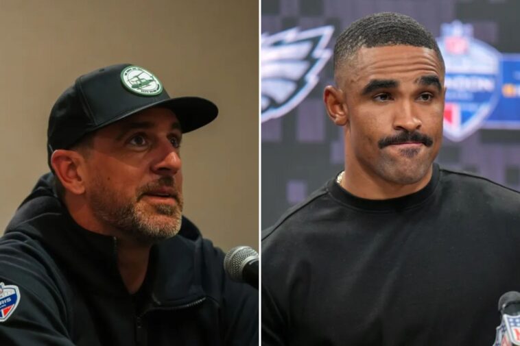 aaron-rodgers-on-jalen-hurts-injury-imbroglio:-‘never-seen-eye-to-eye’-with-nfl-medical