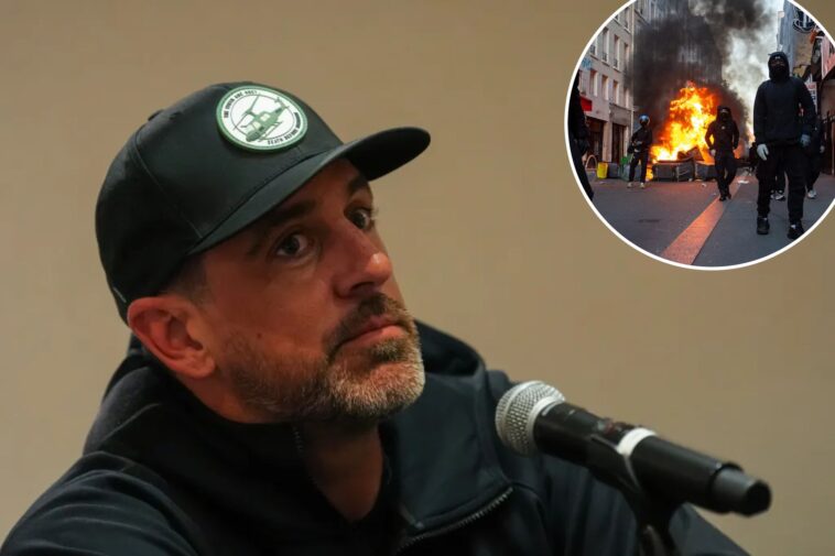 aaron-rodgers-agrees-with-nfl-moving-ahead-with-paris-game-despite-unrest