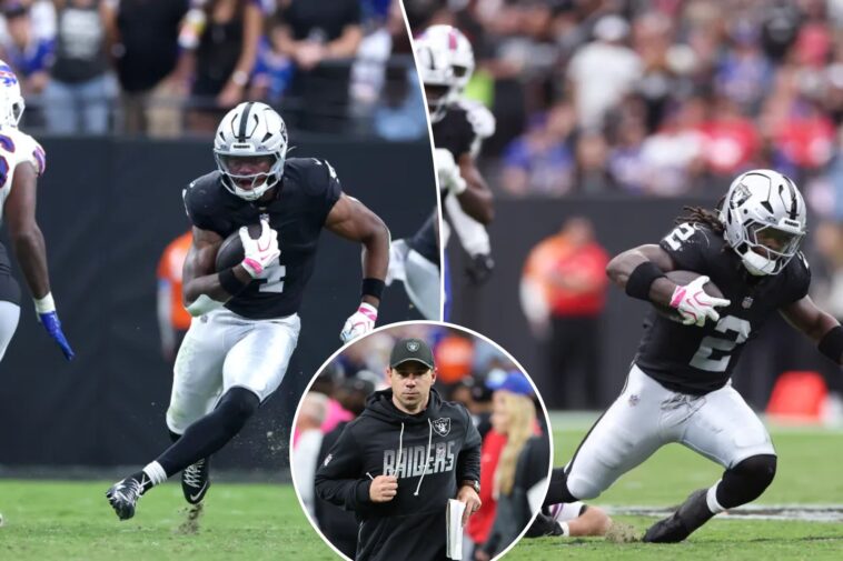 raiders-key-running-back-in-crucial-clash-with-rams-iffy-to-suit-up