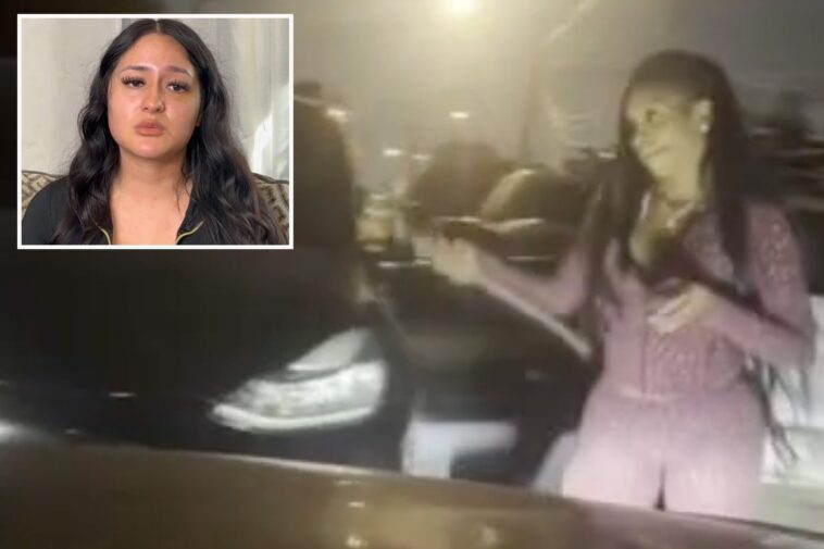 deranged-la-road-rage-driver-smashes-woman’s-car-with-crowbar,-beats-and-bites-her-in-savage-attack-caught-on-video