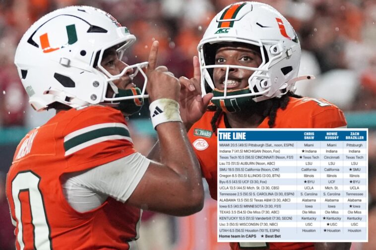 the-post’s-week-8-college-football-grid-picks,-best-bets-for-saturday