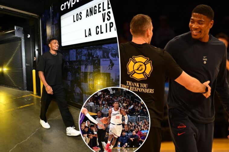 lakers-honor-former-forward-with-tribute-video-during-return