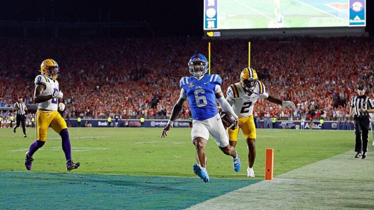 ole-miss-and-texas-collide-in-massive-college-football-showdown-with-arch-manning’s-season-at-stake