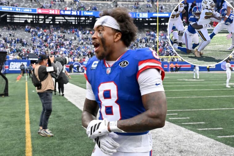 jevon-holland-to-miss-texans-game-as-beleaguered-giants-defense-suffers-another-brutal-blow