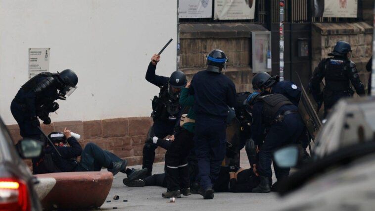 nearly-1,000-arrested-across-france-as-police-find-potential-weapons-on-protestors:-officials