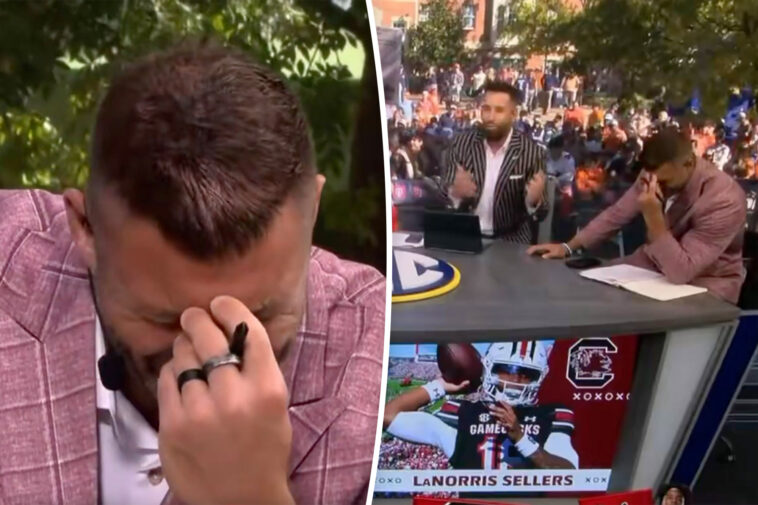 tim-tebow,-sec-network-crew-lose-it-as-chase-daniel-keeps-making-raunchy-reference
