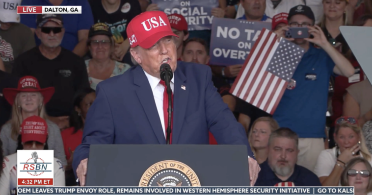 watch-live:-trump-holds-midterm-rally-in-perry,-georgia