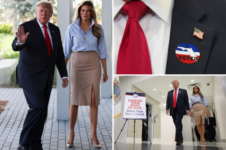 president-trump-and-first-lady-melania-trump-vote-early-in-west-palm-beach