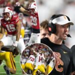 usc-suffers-humiliating-wisconsin-loss-as-lincoln-riley’s-seat-heats-up