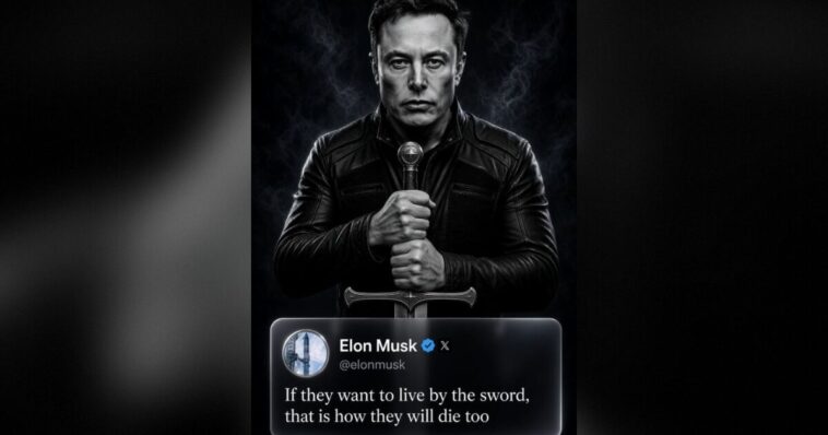 elon-musk-responds-to-organized-leftist-threats:-“if-they-want-to-live-by-the-sword,-that-is-how-they-will-die-too”