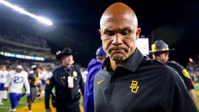 baylor-fires-dave-aranda-after-third-loss-of-season,-will-reportedly-owe-him-substantial-buyout