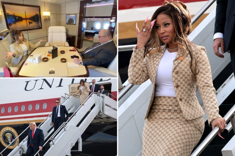 gucci-clad-nicki-minaj-joins-trump-in-michigan-—-as-aide-jokes-rapper-is-in-for-huge-white-house-job