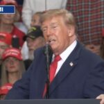 president-trump-calls-out-protestor-at-rally-in-port-huron,-michigan-–-“we-have-a-paid-protestor.-just-get-him-out-of-here-please”-(video)