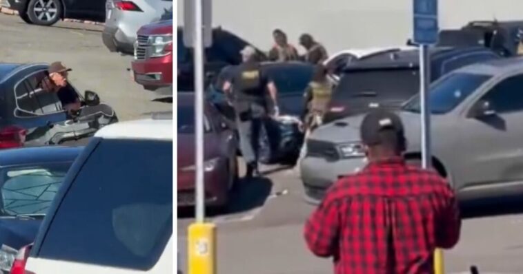infuriating-video:-san-diego-crowd-chants-‘f*ck-you,-white-boy!’-at-ice-officers