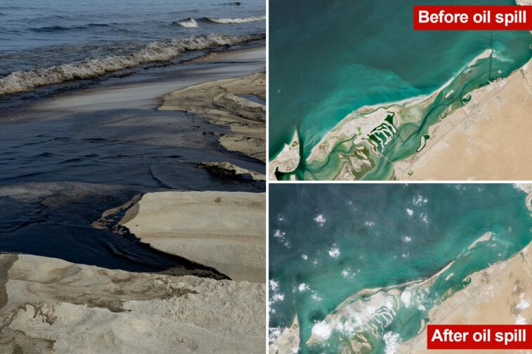 oil-spill-from-damaged-tanker-off-uae-coast-widens,-prompting-more-beach-closures