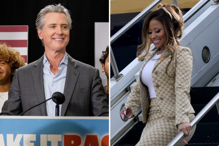 gavin-newsom’s-blunt-four-word-response-to-rumors-nicki-minaj-will-be-white-house-press-secretary