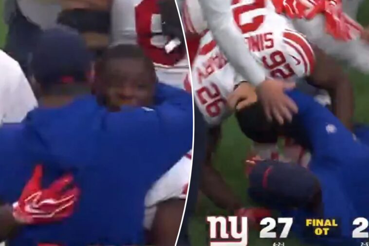 giants’-john-harbaugh-declares-himself-‘day-to-day’-after-getting-tackled-by-devin-singletary:-‘i-just-felt-so-weak’