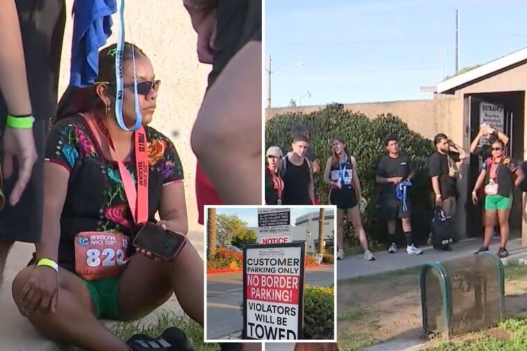 california-half-marathon-descends-into-chaos-as-dozens-of-runners-return-to-find-their-cars-vanished