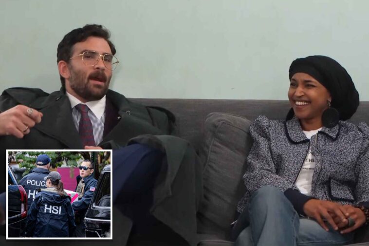 embattled-ilhan-omar-jokes-with-hasan-piker-about-trump-admin-probe-—-as-critics-blast-event-with-controversial-lefty-streamer